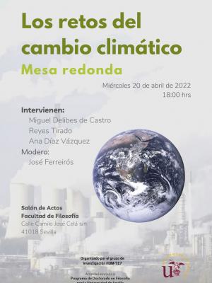 Mesa redonda: Los retos del cambio climático