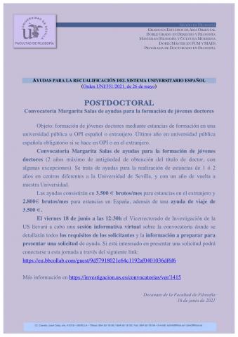 POSTDOC _Margarita Salas_