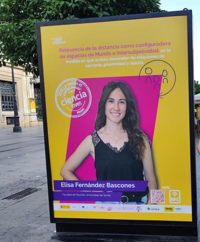 Elisa Fdez Bascones Sevilla con Ciencia Joven