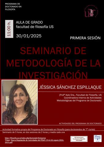 Sesión metodología investigación doctorado